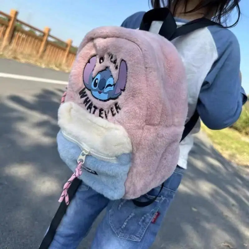 Mochila de Pelúcia Stitch